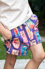 Load image into Gallery viewer, Pantaloneta Tropical Stamps