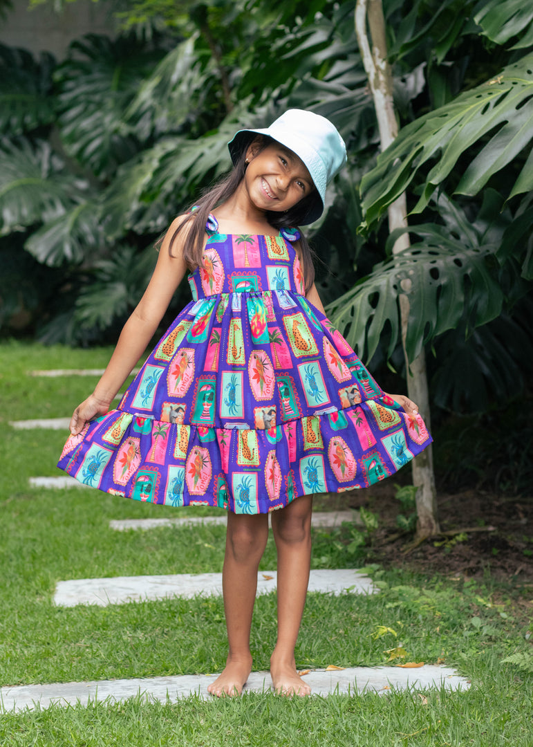 Vestido animal party