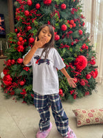 Cargar imagen en el visor de la galería, Pijama Navideña Infantil Dachshund